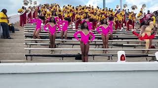 Tuskegee University "Neck" ft Piperettes vs Morehouse College 2024