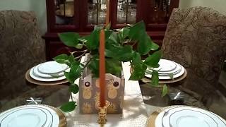 Decorating With Plants Indoors | Dining Room Makeover