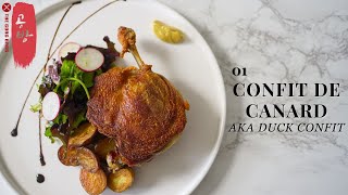 Duck Series: Confit De Canard or Duck Confit | The Classic French Bistro Dish!