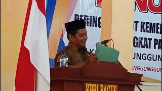 Pembacaan pemenang lomba dalam rangka memperingati HUT RI ke 79 UPA SP Tanggunggunung