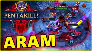 ARAM PENTAKILL LOL FUN Montage 2024 (Swain, Fiddlesticks, Malphite, Kayn, Darius) #285