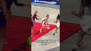 Caitlin Clark with the beautiful assist 🔥#caitlinclark #wnba #basketball