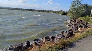 Au lac de Madine en Lorraine le mercredi 2 août vers 18h40