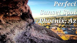 Hiking In Papago Park- Hole In The Rock, Double Butte Trail, Phoenix, Arizona Airport