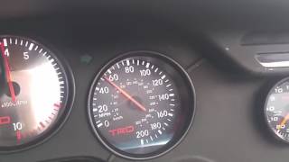 2017 Car Speed Test Supra 125mph Test Acceleration