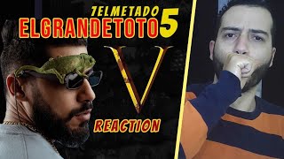 ElGrandeToto _ 7elmetAdo 5 (Official Lyric Video) | (REACTION)