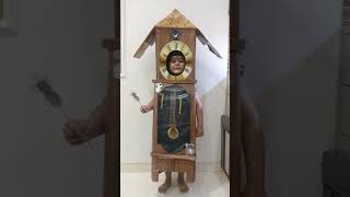 Fancy dress competition... Grandfather's clock