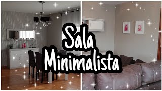 TOUR PELA MINHA SALA MINIMALISTA