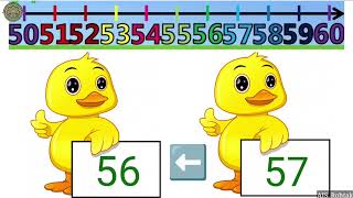 Cognative Devlopment: Math | What comes after before  between 51-60