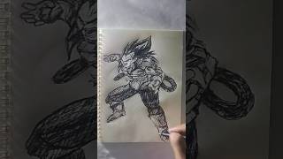 SS4 Vegeta Speed Drawing #drawing #speeddrawing #art #vegeta