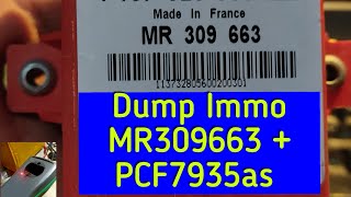 Mitsubishi Carisma 1998 Dump Immo MR309663 +Key PCF7935as