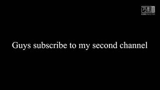 Subscribe to my second channel and join my discord server | (will delete this video later) |