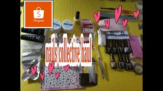 SHOPEE HAUL  /Nails collective haul /PH.