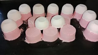 pink 💕and white🤍 baking soda Asmr ||sleeping sound video ||  oddlysatisfying |