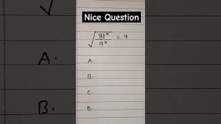 Nice Question to Solve! #maths #iqtest #short