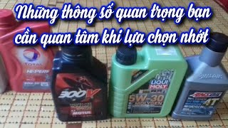 cách lựa chọn nhớt phù hợp tốt nhất cho xe máy