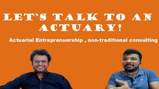 The Actuarial Podcast Ep2 Part 1| Sumit Ramani| Actuarial Entrepreneur| Non-traditional  Consulting