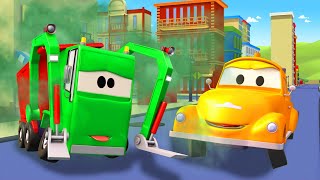 Tom the Tow Truck - गैरी द गार्बिज ट्रक  - Car city 🚗Cartoon in Hindi - Truck Cartoons for Kids