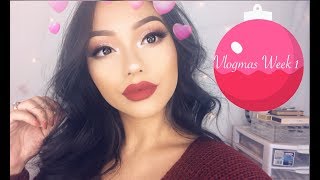 Vlogmas 2017: Week 1 | LOVEEMANDA