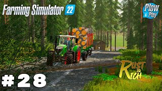 🌲 NEW HIGHWAY TO FARM ep. 28 The $1M Farm Adventure! 🚜 Farming Simulator 22 🌱 P&P