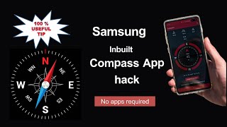 Samsung hidden compass App #shorts