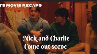 Heartstopper 2 || Nick and Charlie come out at truth or dare scene.