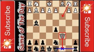 Grob, Fritz Gambit | Game of the day | Blitz Game | Chess Trap | ft. Vijay Joshi #shorts #chess