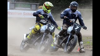 Dutch flattrack Siddeburen 03-08-2024, Royal Enfield cup