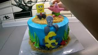 ТОРТ ГУБКА БОБ/СПАНЧ БОБ/Sponge Bob Cake