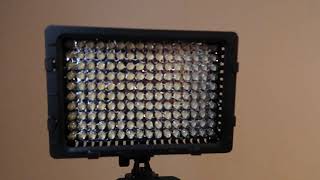 My NEEWER 160 LED Lighting  | Review | SAMPLE TEST VIDEO w/ NEEWER light | Best lighting for videos|