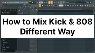 How To Mix Kick & 808 In Defferent Way | Fl Studio Tips & Tricks | Fl Studio Mixing Tutorial - URBOI