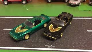 1/64 Maisto Jeep and M2 Camaros and a Trans Am Green Machine