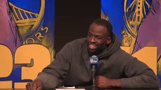 Draymond Green Postgame Interview | Golden State Warriors beat Los Angeles Clippers 120-114