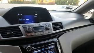 How to Remove Upper Display from Honda Odyssey  2014 for Repair.