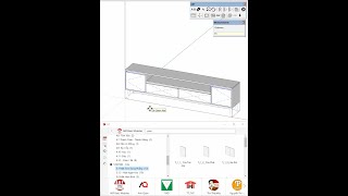 Tính số lượng ván tủ tivi để sản xuất CNC