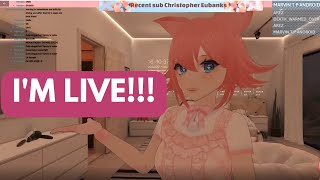 [VTuber] [Genshin Impact/Roblox] NO VRCHAT STREAM TODAY, SO LET'S PLAY SOME GENSHIN!!