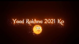 Happy New Year 2022 | Black Screen Status | New Year Status | Whatsapp Status