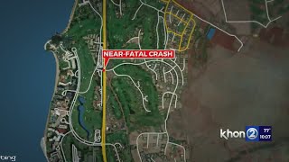 Motorcyclist in critical condition following Honoapiilani Hwy crash