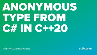 Anonymous type from C# in C++20