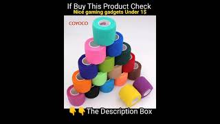 COYOCO Colorful Sport Self Adhesive Elastic Bandage Wrap Tape 4.5m Elastoplast For Knee Support