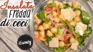 INSALATA Fredda di CECI - Piatto Unico [Ricetta Facile e Veloce]