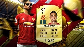 FIFA 17 IBRAHIMOVIC REVIEW (90) FIFA 17 Ultimate Team Player Review + In Game Stats