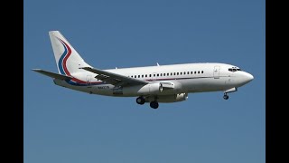 Ameristar 737-200 landing, YIP