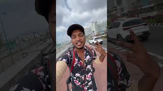 Today Walking Rout Map Rk Beach - Bheemilipatnam #allindiawalk #vlog