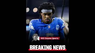 Detroit Lions WR Jameson Williams is facing a two-game suspension #wilomane #sports #nfl