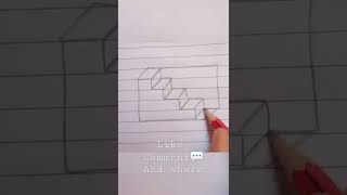 3d illusion easy drawings