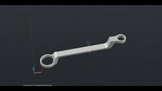 AutoCAD 2020 3D Practice Drawing: Spanner