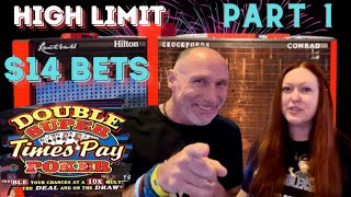 High Limit Action with Jamie @ActionVideoPoker 😳 Part 1 of 2 E500 #highlimit,#videopoker,#casino