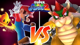 Super Mario Galaxy 2 | Bowser Final Battle Boss Fight | Wii U Gameplay | No Commentary