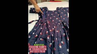 ഫീഡിംഗ് ഡ്രസ്സ്/feeding kurti collection/Maternity wear/part 6/ja collection #shorts #youtubeshorts